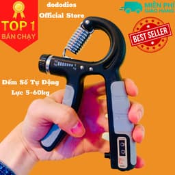 Thumbnail Kìm Bóp Tay, Kìm Tập Cơ Tay, Dụng Cụ Tập Gym Tại Nhà Điều Chỉnh Lực Có Đếm 10-100kg Dododios 1