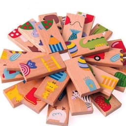 Thumbnail Đồ chơi gỗ S-kids, Domino động vật 3