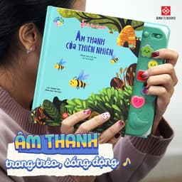 Thumbnail Sách âm thanh 5 nút kèm chuyển động tương tác cho trẻ từ 0 - 6 tuổi - Nhiều chủ đề - Đinh Tị Books 3