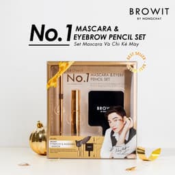 Thumbnail Set Mascara My Everyday 5,5g Và Chì Kẻ Mày #Natural Brown 0,06g Kèm Gương BROWIT Sang Trọng 2