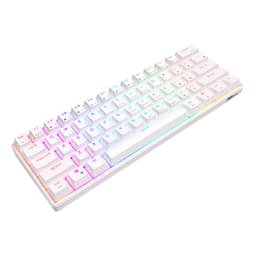 Thumbnail Bàn Phím Cơ rk61 kludge bluetooth 3.0 & usb c Hai Chế Độ Chiếu Đèn Led rgb 3