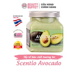 Thumbnail Tẩy tế bào da chết toàn thân quả bơ Beauty Buffet Scentio Avocado Sherbet Body Scrub 350ml 2
