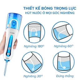 Thumbnail Máy Tăm Nước H2oFloss HF9P 5 Cấp Độ Tia Nước, Lực Bắn 130PSI, Pin 2500mAh, Dung tích 300ml, Đổi Mới 12 tháng, Tặng Túi 3