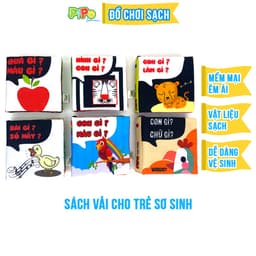 Thumbnail Bộ 6 sách vải PiPoVietnam song ngữ Anh - Việt 1