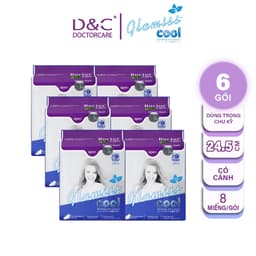 Thumbnail Băng vệ sinh thảo dược Glamiss Cool ban ngày 24.5 cm Combo 6 gói 2
