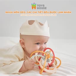 Thumbnail Gặm nướu cho bé, lục lạc cầm tay cho bé giảm ngứa nướu và luyện vận động tinh manhattan ToysHouse 822-86 1