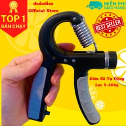 Thumbnail Kìm Bóp Tay, Kìm Tập Cơ Tay, Dụng Cụ Tập Gym Tại Nhà Điều Chỉnh Lực Có Đếm 10-60kg - Chính Hãng Dododios 3
