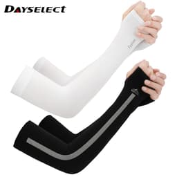 Thumbnail Cặp ống tay DAYSELECT giữ ấm chống tia UV cho nam nữ hoạt động thể thao ngoài trời 1