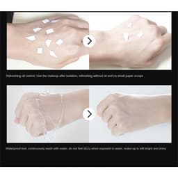 Thumbnail ZEESEA Kem Lót Nền Trang Điểm Kem Dưỡng Ẩm Mụn Nhạy Cảm Da Độc Quyền Kem Nền Rào Cản Mẫu Trang Điểm Kem Mặt Trước Màu Tím Xanh Cây Lâu Trôi 3