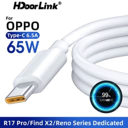 Thumbnail Cáp Sạc Nhanh HdoorLink 6.5A Type-C 65W Hỗ Trợ Sạc Nhanh VOOC Cho OPPO 1