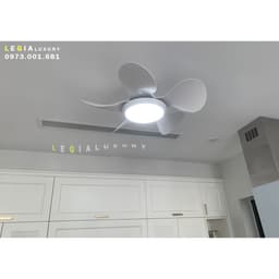 Thumbnail Quạt Trần Mini Gió Mạnh LÊ GIA LGFAN731T - Chiều Cao 25cm - Sải Cánh 74cm - Bảo Hành 5 Năm 4