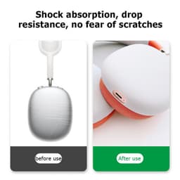 Thumbnail Vỏ bọc bảo vệ tai nghe Air-pods Max bằng silicon chống sốc / trầy xước HDOORLINK 4