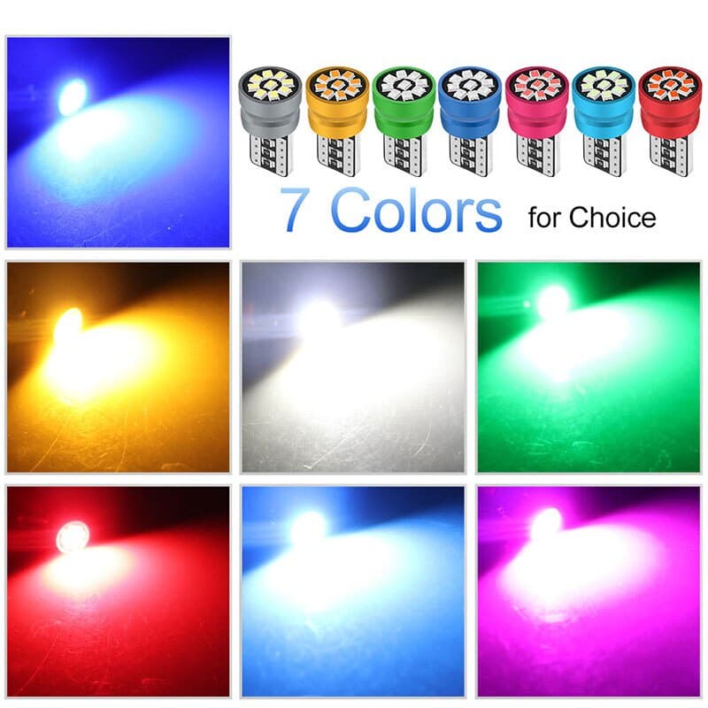 Ảnh Bóng đèn led LYMOYO T10 W5W ánh sáng trắng 6000K cho biển số xe hơi 2