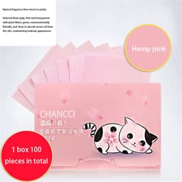 Thumbnail Set 100 Giấy Thấm Dầu Chiết Xuất Trà Xanh / Trà Xanh Chất Lượng Cao 4