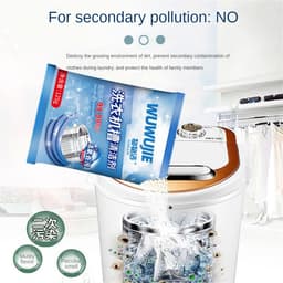 Thumbnail Nước giặt máy giặt Aubess 3 125g x10 - Diệt 99% vi khuẩn, Oxy hoạt tính, Dùng cho mọi loại máy giặt 2
