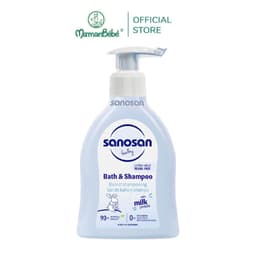 Thumbnail Sữa tắm gội Sanosan Baby với protein sữa thủy phân 0M+ 200ml 2
