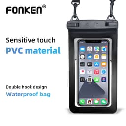 Thumbnail Fonken Chống Nước Vỏ Điện Thoại Túi Đôi Móc Dây Điện Thoại Thông Minh Di Động Cho Điện Thoại Max 6.7 / 7.5 inch 2