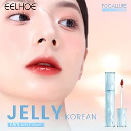 Thumbnail Son bóng FOCALLURE Pro-juicy Jelly Watery Tint Dew Hàn Quốc dưỡng ẩm không dính căng mọng môi 1