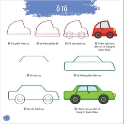 Thumbnail Sách - Combo Vẽ Tất Tật Từ Những Hình Cơ Bản ( Lẻ Tập ) - Kim Đồng 3