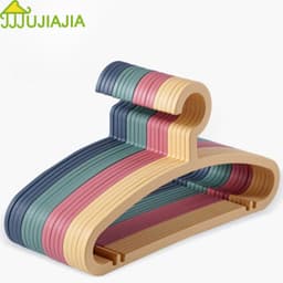 Thumbnail Set 5 Móc Nhựa Treo Quần Áo Chống Trượt Tiện Lợi móc quần áo giá treo quần áo cây treo quần áo 1
