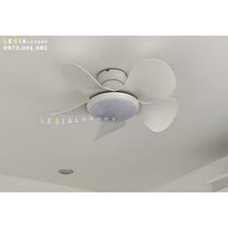Thumbnail Quạt Trần Mini Gió Mạnh LÊ GIA LGFAN731T - Chiều Cao 25cm - Sải Cánh 74cm - Bảo Hành 5 Năm 3