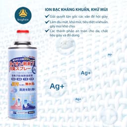 Thumbnail Bình xịt ngăn ngừa mồ hôi, vi khuẩn cho đôi giày của bạn, hương thơm mát - BuyBox - BBPK358 4