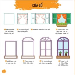 Thumbnail Sách - Combo Vẽ Tất Tật Từ Những Hình Cơ Bản ( Lẻ Tập ) - Kim Đồng 2