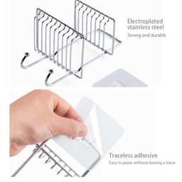Thumbnail Khay Đựng Xà Phòng Hai Tầng Bằng Thép Không Gỉ Giá Đỡ kệ góc nhà tắm 3