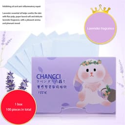 Thumbnail Set 100 Giấy Thấm Dầu Chiết Xuất Trà Xanh / Trà Xanh Chất Lượng Cao 3