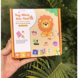 Thumbnail Bộ Luyện Kỹ Năng Cắt Giấy 80 Tờ Cho Bé (không gồm kéo) Tay Khéo Não Tinh - LaLaLa Baby 3