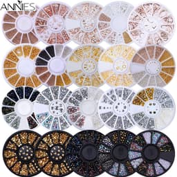 Thumbnail Hộp đá đính trang trí móng tay nghệ thuật ANNIES chuyên nghiệp lấp lánh thời trang 1