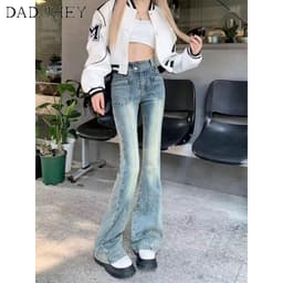 Thumbnail Quần jean DADUHEY phong cách đường phố cao cấp size lớn 4