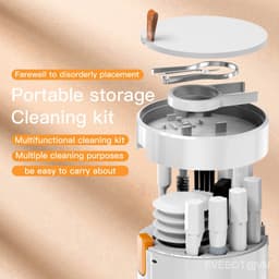 Thumbnail EVEBOT Bộ làm sạch tai nghe điện thoại di động máy tính phù hợp cho một loạt các sản phẩm điện tử 3C 4