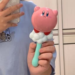 Thumbnail Kirby Lược Chải Tóc Túi Khí Mát Xa Da Đầu Họa Tiết Ngôi Sao Hoạt Hình Dễ Thương Làm Quà 3