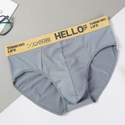 Thumbnail Ecmn Quần Đùi Nam Quần Short Gợi Cảm Quần Lót Thoáng Khí Co Giãn Quần Lót Size Lớn Chữ Quần Lót XL-4XL 2