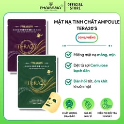Thumbnail Mặt nạ vàng cao cấp Tera20's với tinh chất Ampoule làm sáng da, cấp ẩm, mờ sạm nám (30ml) 2