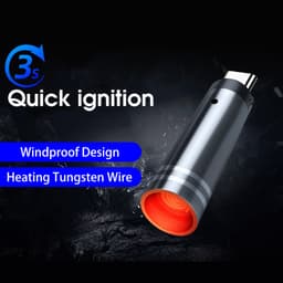 Thumbnail Fonken Mini OTG Type-C Điện Thoại Chống Gió Charing Làm Nóng Adapter Cho Gia Đình Ngoài Trời 4