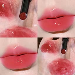 Thumbnail Herorange 6 Color Lipstick Moisturising Mirror Water-light Solid Lip Glaze Non-stick Cup Waterproof Lasting Lip Makeup Cosmetics *GLASS 4
