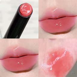 Thumbnail Herorange 6 Color Lipstick Moisturising Mirror Water-light Solid Lip Glaze Non-stick Cup Waterproof Lasting Lip Makeup Cosmetics *GLASS 1