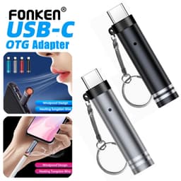 Thumbnail Fonken Mini OTG Type-C Điện Thoại Chống Gió Charing Làm Nóng Adapter Cho Gia Đình Ngoài Trời 2
