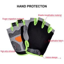 Thumbnail DAYSELECT Găng tay nửa ngón sử dụng đi xe đạp MTB chống trượt / tập thể thao cho nam 3