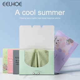Thumbnail Set 100 Giấy Thấm Dầu Màu Trà Xanh Tiện Dụng 1