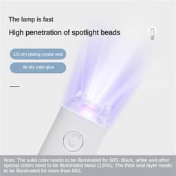 Thumbnail ANNIES Đèn uv Sấy Khô Móng Tay mini Sạc usb Tiện Lợi 3