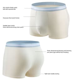 Thumbnail Bộ 4 Quần Lót boxer Thời Trang Cho Nam Size l-4xl 4