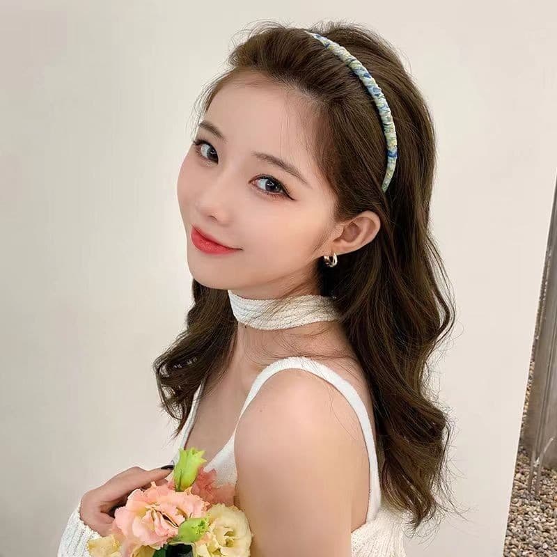 Ảnh Băng Đô Cài Tóc Có Răng Cưa Chống Trượt Phong Cách Hàn Quốc Cho Nữ 3
