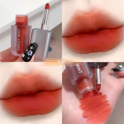 Thumbnail BẠC HÀ NGỌT NGÀO Mờ Sô Cô La Son Bóng Lip Glaze Kem Son Môi Lỏng Trang Điểm Làm Đẹp Không Dính Cốc Chống Thấm Nước Dành Cho Phụ Nữ Mỹ   * KÍNH 1