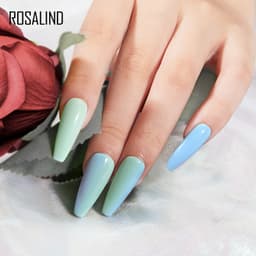 Thumbnail Rosalind 7ml Gel Sơn Móng Tay Ngâm Tắt Màu Nguyên Chất Gel Móng Tay Ba Lan Sáng Cho Móng Tay Nghệ Thuật Thiết Kế Đèn LED / UV 3