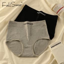 Thumbnail Fallsweet combo 3 Quần Lót cotton Mềm Mại Kháng Khuẩn Lưng Cao size m-xxl 3