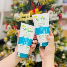 Thumbnail Combo 2 Sữa Rửa Mặt Simple giúp kiềm dầu và ngừa mụn cho da dầu mụn 150ML - Xanh Dương 4