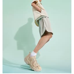 Thumbnail Giày thể thao CAMEL CROWN dành cho nam và nữ, giày thường thoáng khí, giày bố đế dày nâng cao 4